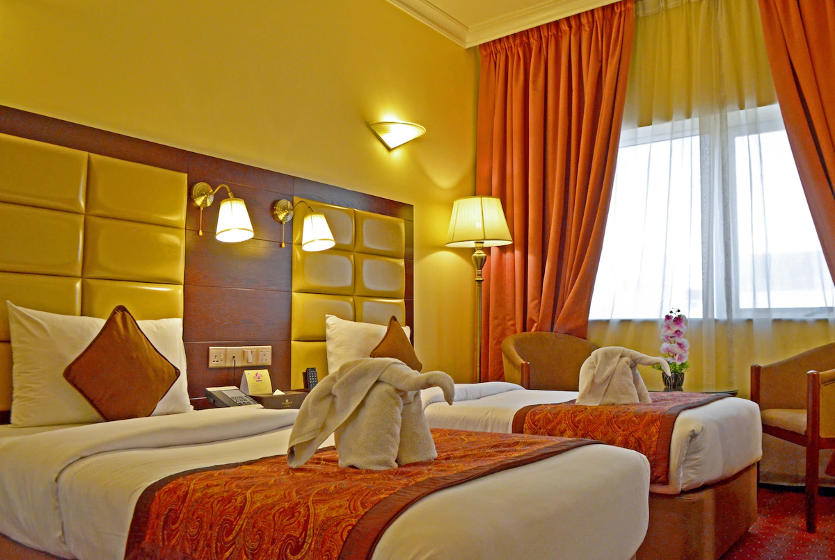 اتاق هتل ارکید دبی